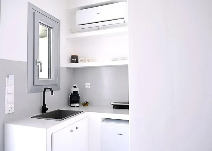 Cycladic Nest In Dryopida Apartment *